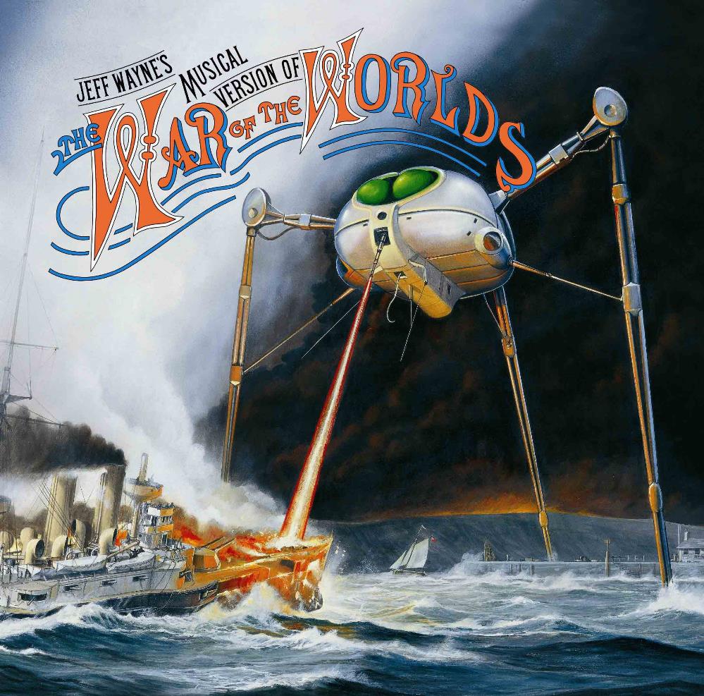 Jeff Wayne The War Of The Worlds album cover