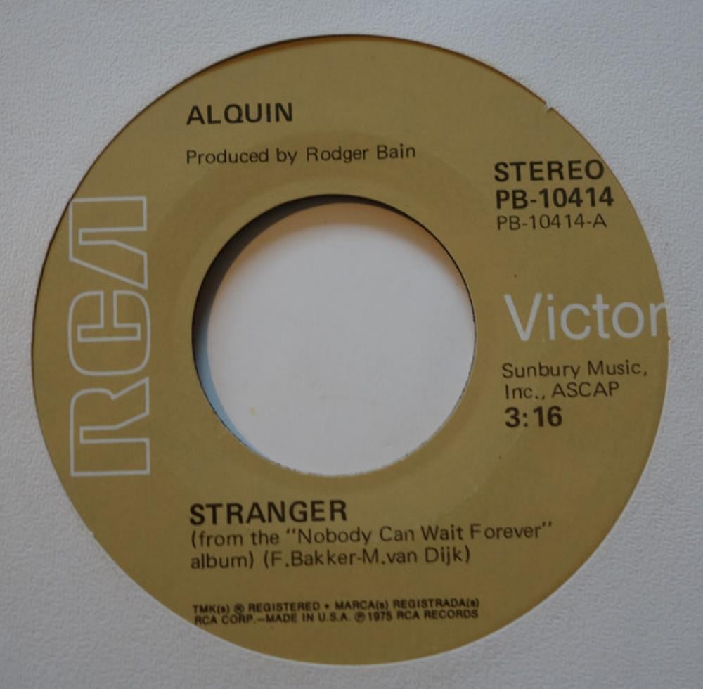 Alquin - Stranger CD (album) cover