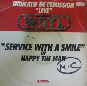 Happy The Man Service with a Smile album cover