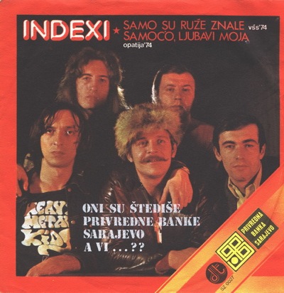 Indexi Samo su ruze znale album cover