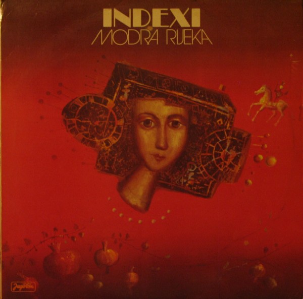 IndexiModra Rijeka album cover Indexi Modra Rijeka album cover