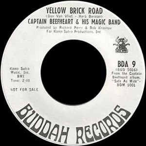 Captain Beefheart Yellow Brick Road album cover