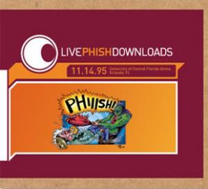 Phish - 11.14.95 University Of Central Florida Arena, Orlando, FL CD (album) cover