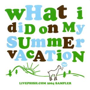 Phish What I Did On My Summer Vacation album cover