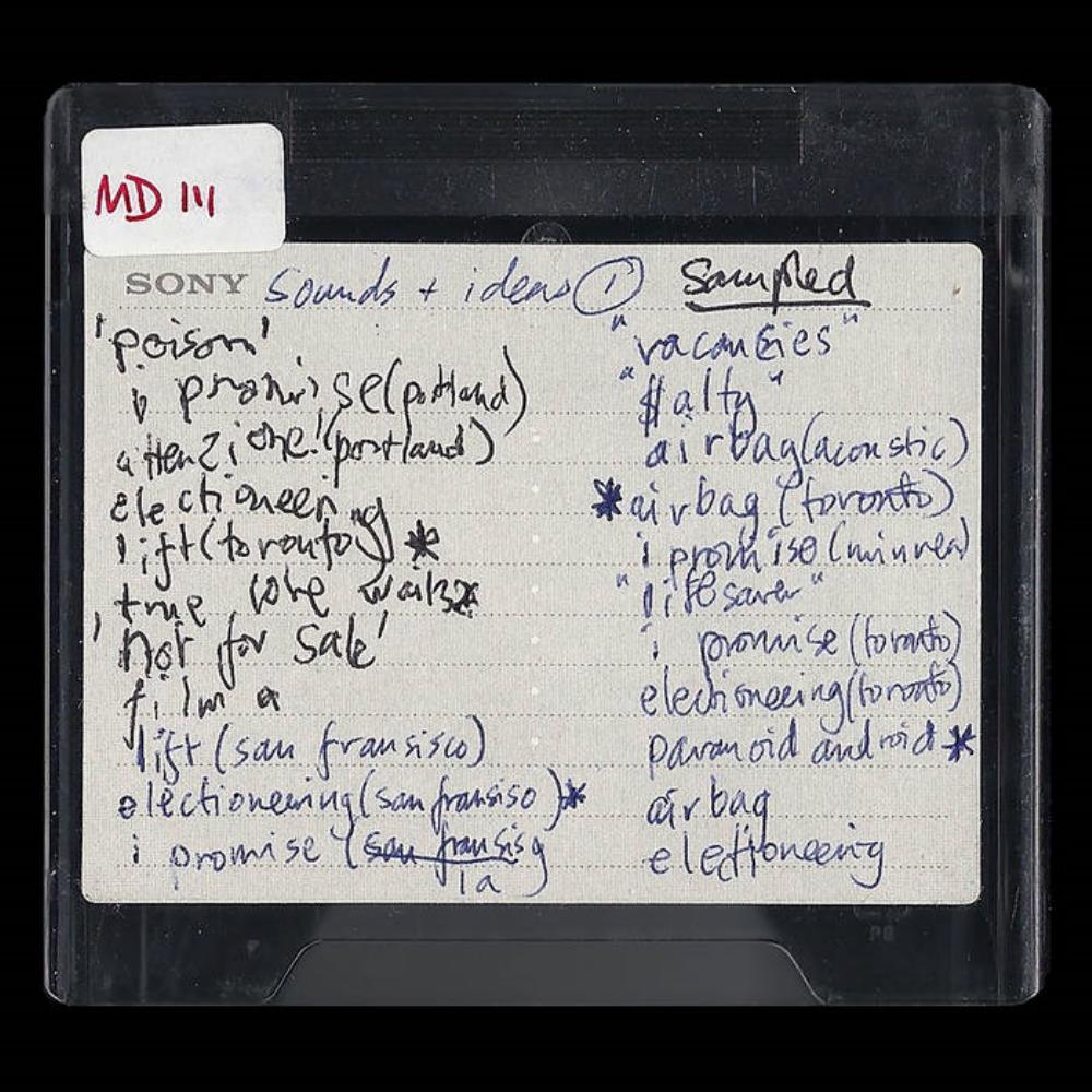 Radiohead - Minidiscs Hacked CD (album) cover