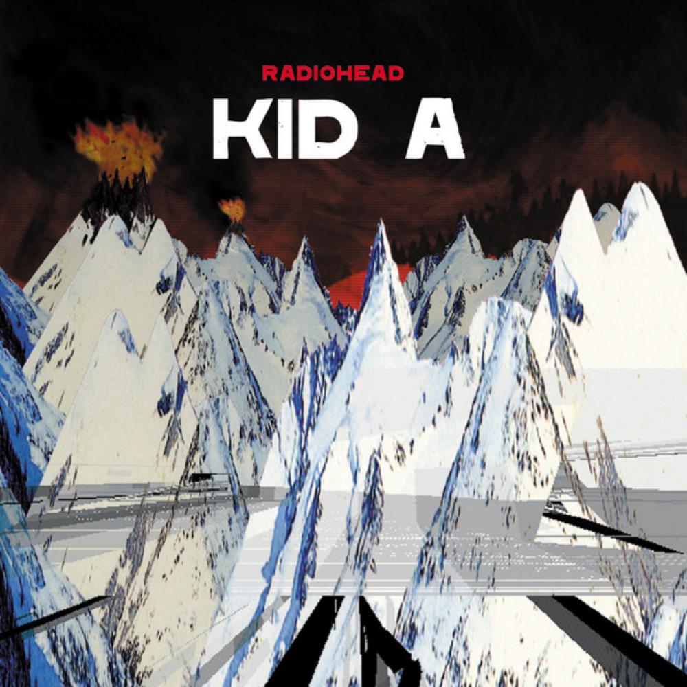 Radiohead Kid A album cover