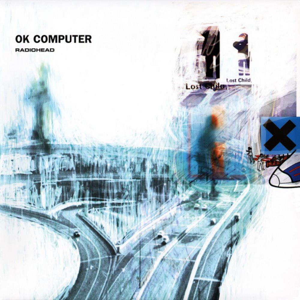Radiohead - OK Computer CD (album) cover