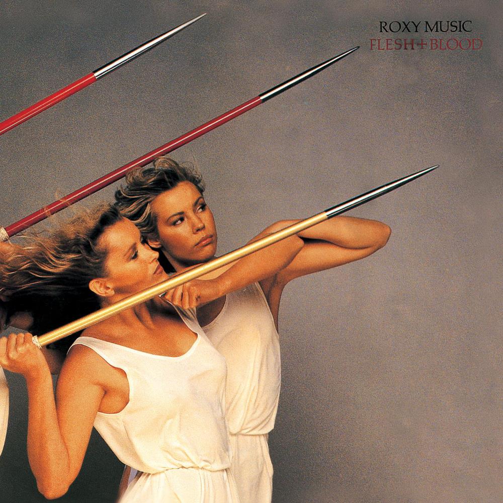 Roxy Music Flesh + Blood album cover