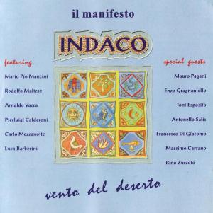 Indaco - Vento Nel Deserto CD (album) cover