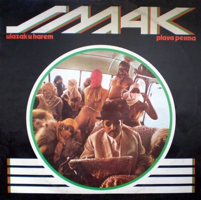 Smak Ulazak U Harem - Plava Pesma album cover