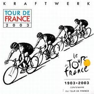 Kraftwerk Tour De France 2003 album cover