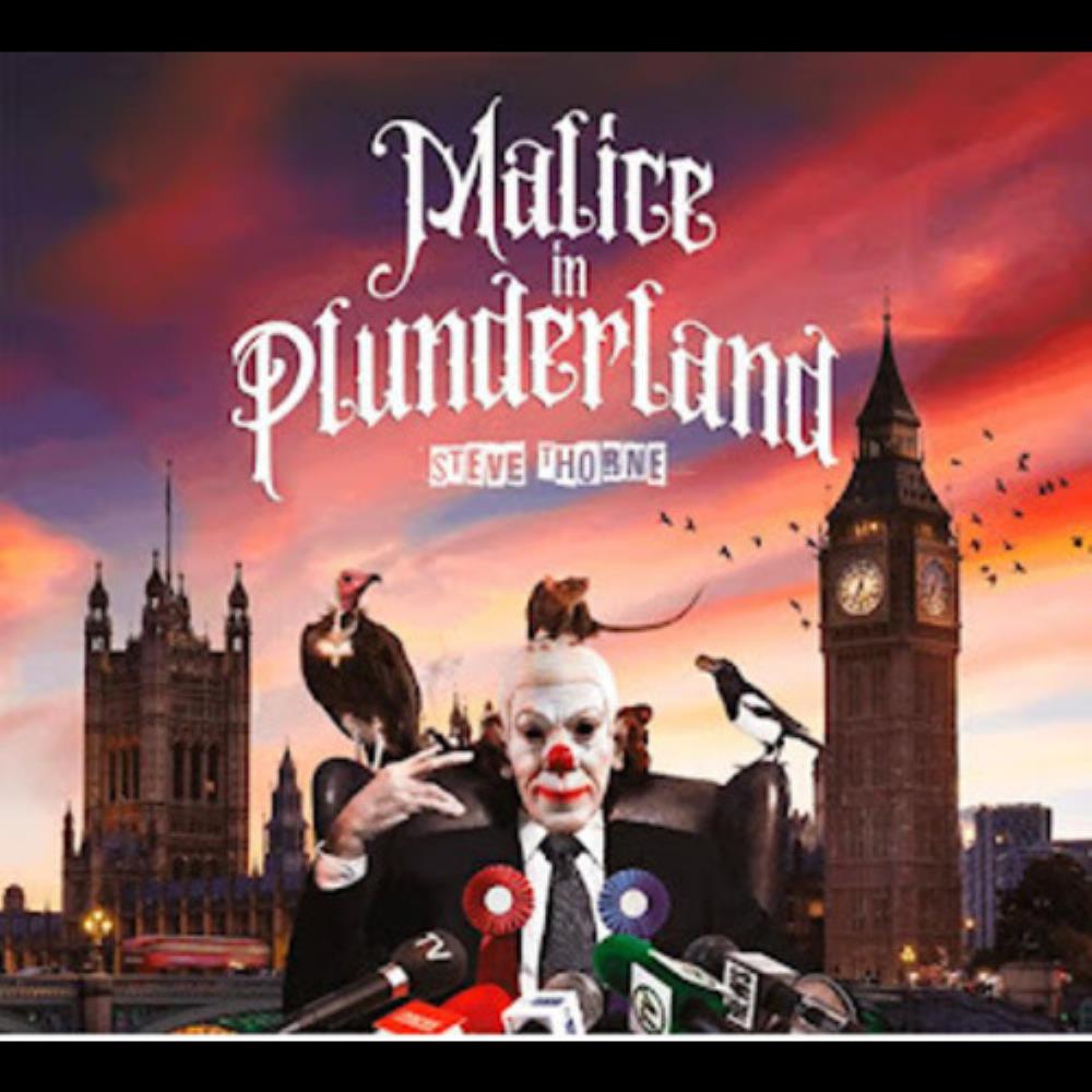 Steve Thorne Malice in Plunderland album cover