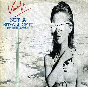 Vangelis - Not a Bit - All Of It CD (album) cover