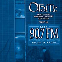 Ohm - 'Live' On KPFK 90.7 FM  CD (album) cover