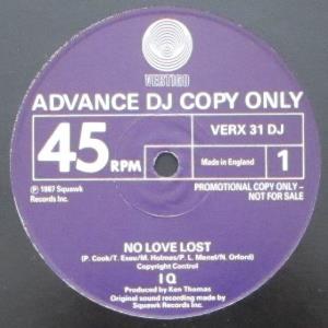 IQ No Love Lost album cover