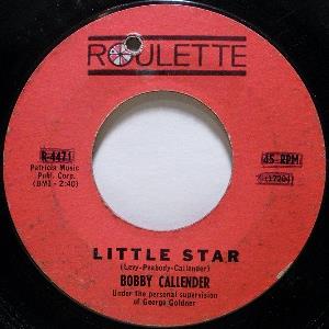 Bobby Callender Little Star album cover
