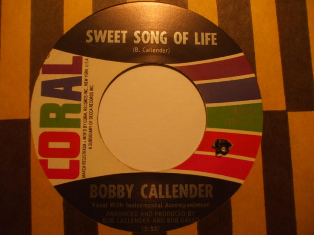 Bobby Callender Sweet Song of Life / Vicissitude album cover