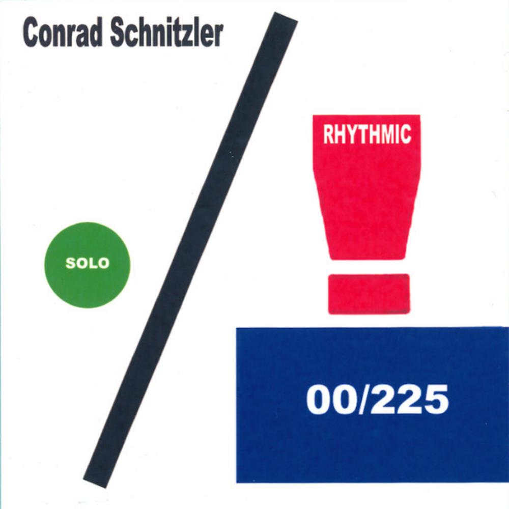 Conrad Schnitzler - 00/225 Solo Rhythmic CD (album) cover