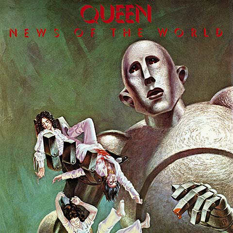  News Of The World by QUEEN album cover