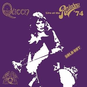 Queen Live At The Rainbow '74 album cover