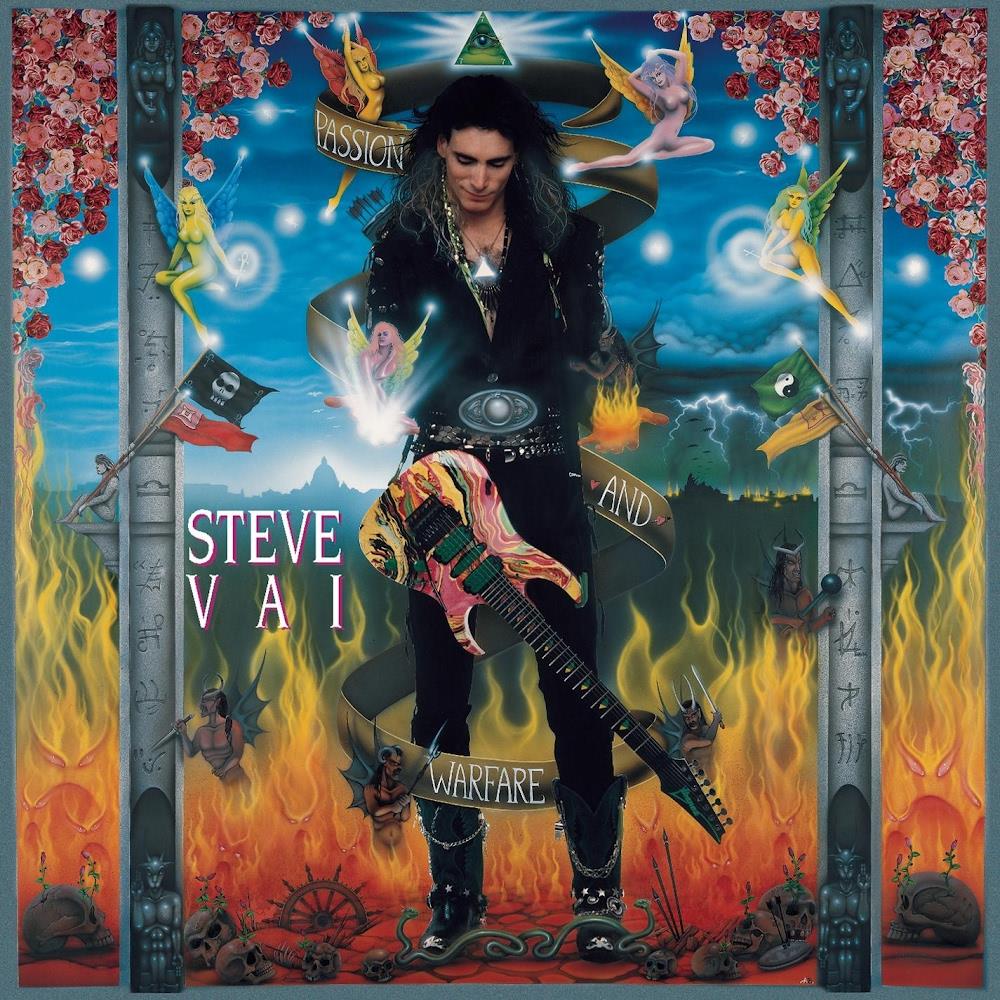 Steve Vai - Passion and Warfare CD (album) cover