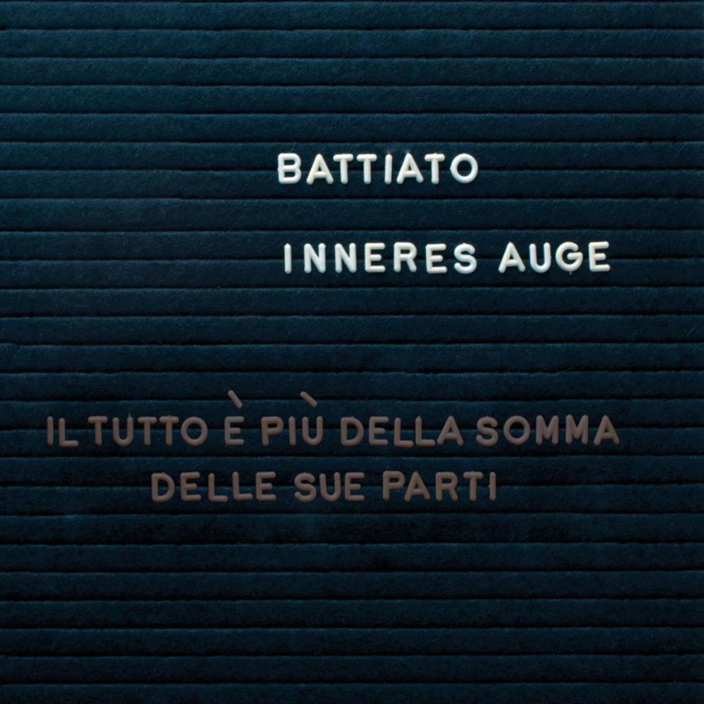 Franco Battiato Inneres Auge album cover
