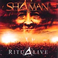 Shaman - RituAlive CD (album) cover