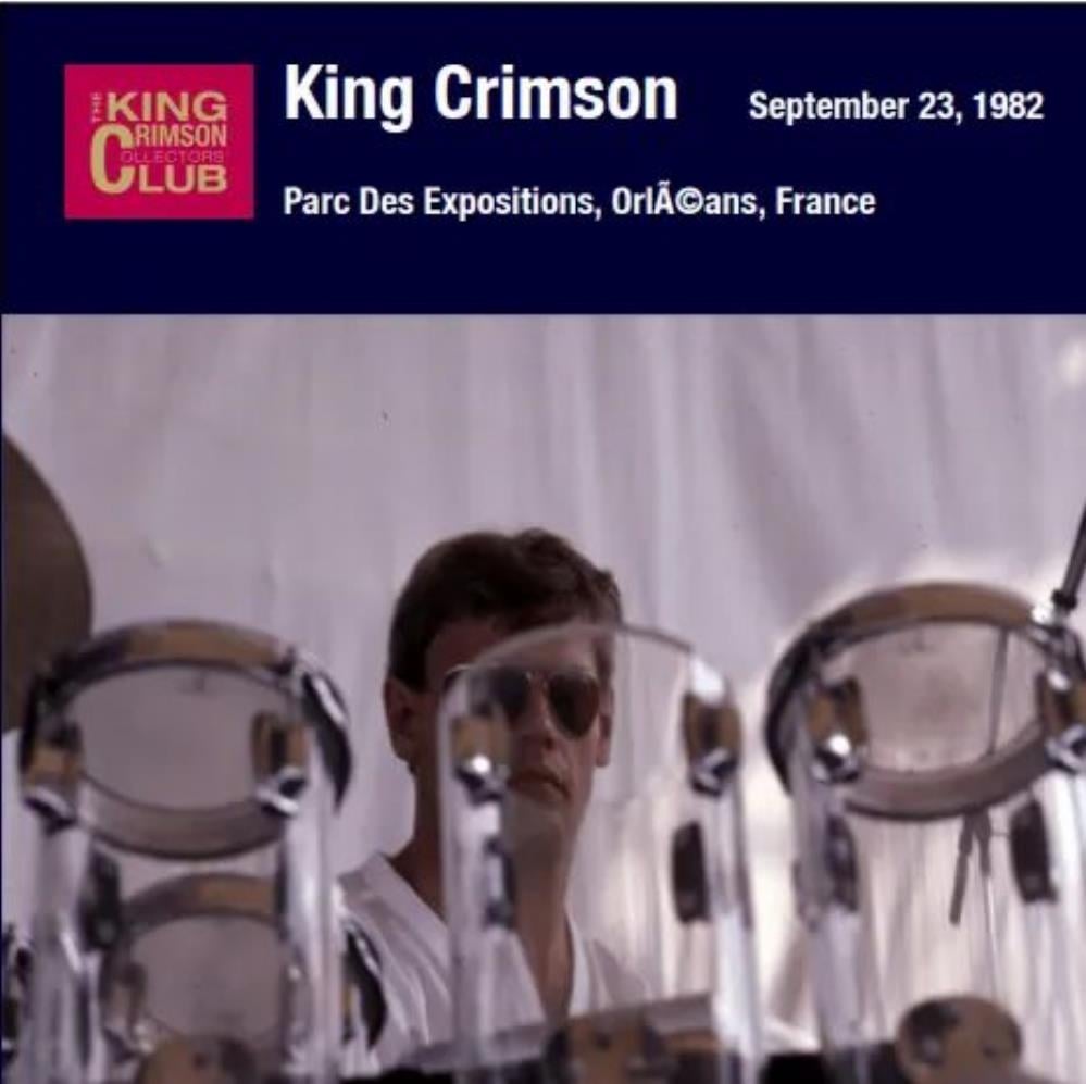 King Crimson - Parc des Expositions, Orlans, France, September 23, 1982 CD (album) cover