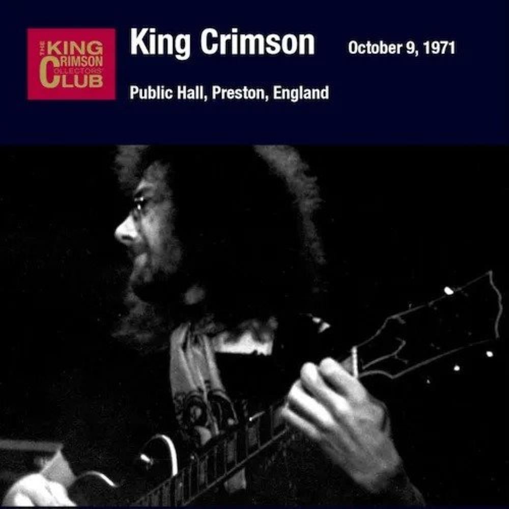 King Crimson - Public Hall, Preston, England, October 9, 1971 CD (album) cover