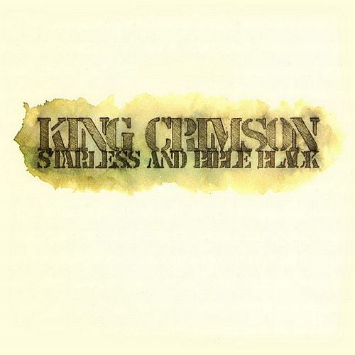 King Crimson Starless And Bible Black album cover
