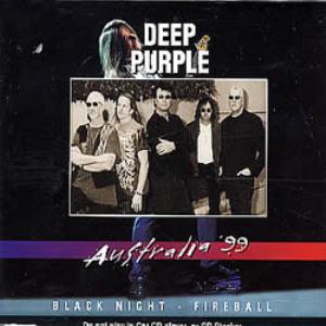 Deep Purple Black Night (live Australia 1999) album cover