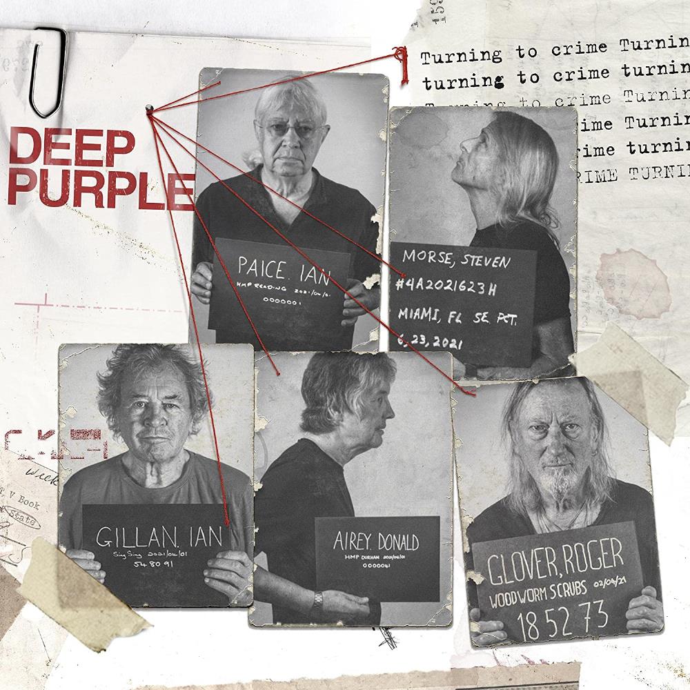  Turning to Crime by DEEP PURPLE album cover