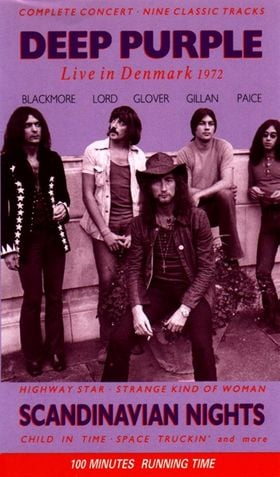 Deep Purple Scandinavian Nights album cover