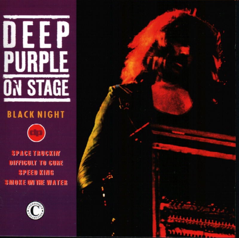 Deep Purple - On Stage: Black Night  CD (album) cover