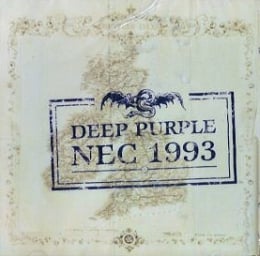Deep Purple - NEC 1993 CD (album) cover