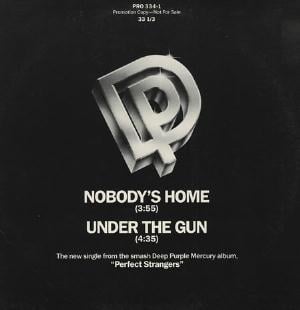 Deep Purple Nobody's Home album cover
