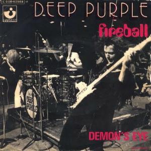 Deep Purple Fireball album cover