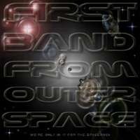 First Band From Outer SpaceWe´re Only In It For The Spacerock album cover First Band From Outer Space We´re Only In It For The Spacerock album cover