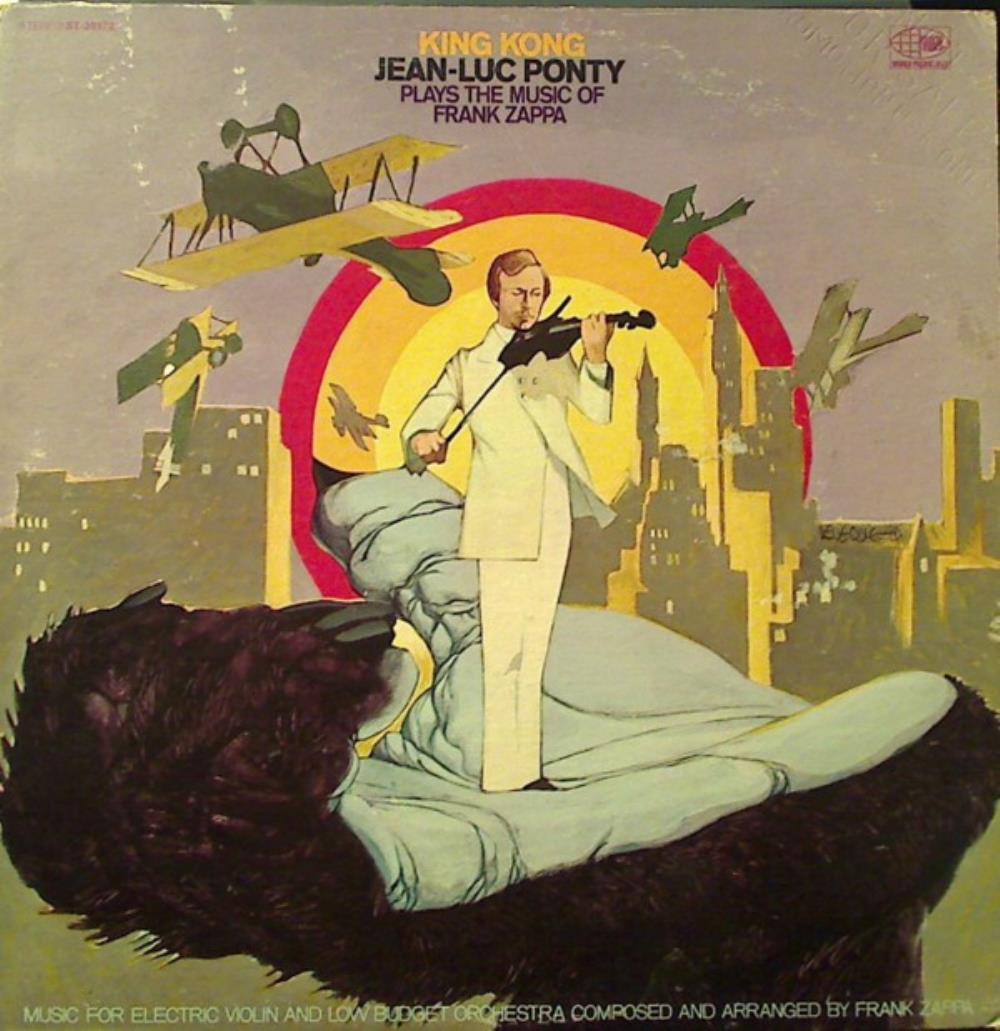 Jean-Luc Ponty King Kong - Jean-Luc Ponty Plays the Music of Frank Zappa album cover