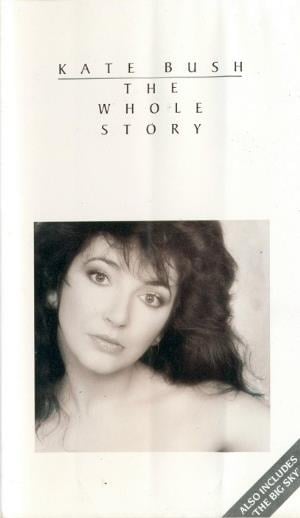 Kate Bush The Whole Story VHS album cover