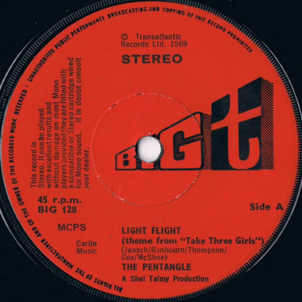 The Pentangle Light Flight album cover