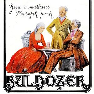 Buldozer - Zene I Muskarci Slovinjak Punk CD (album) cover