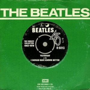 The Beatles - Yesterday CD (album) cover