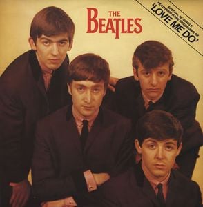 The Beatles Love Me Do album cover