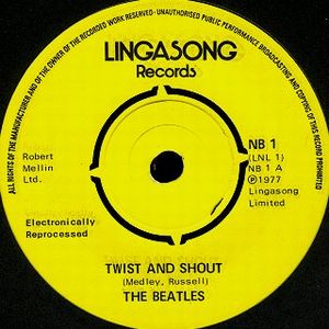 The Beatles Twist And Shout album cover