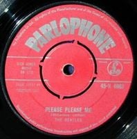 The Beatles Please Please Me album cover