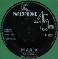 The Beatles She Loves You album cover