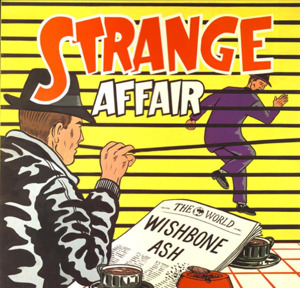 Wishbone Ash Strange Affair album cover