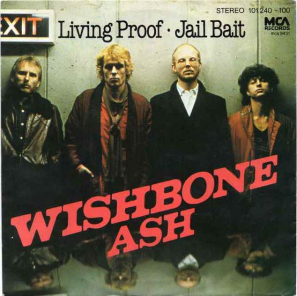 Wishbone Ash Living Proof / Jail Bait album cover