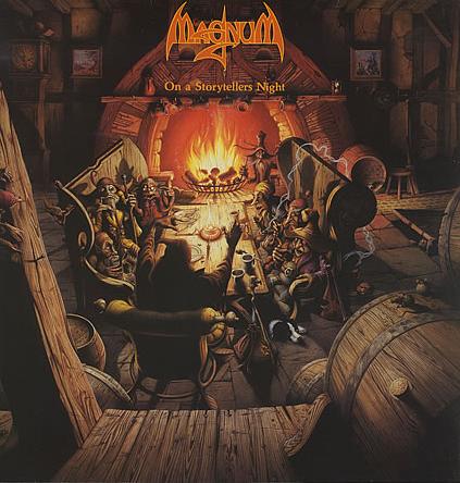 MagnumOn A Storyteller's Night album cover Magnum On A Storyteller's Night album cover